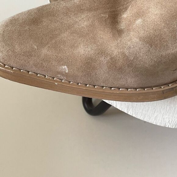 Pre-Owed Steve Madden Womens Tan Leather Bootie Size 9.5 - Picture 6 of 9